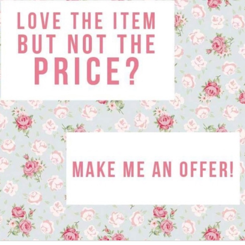 Feel free to make an offer!